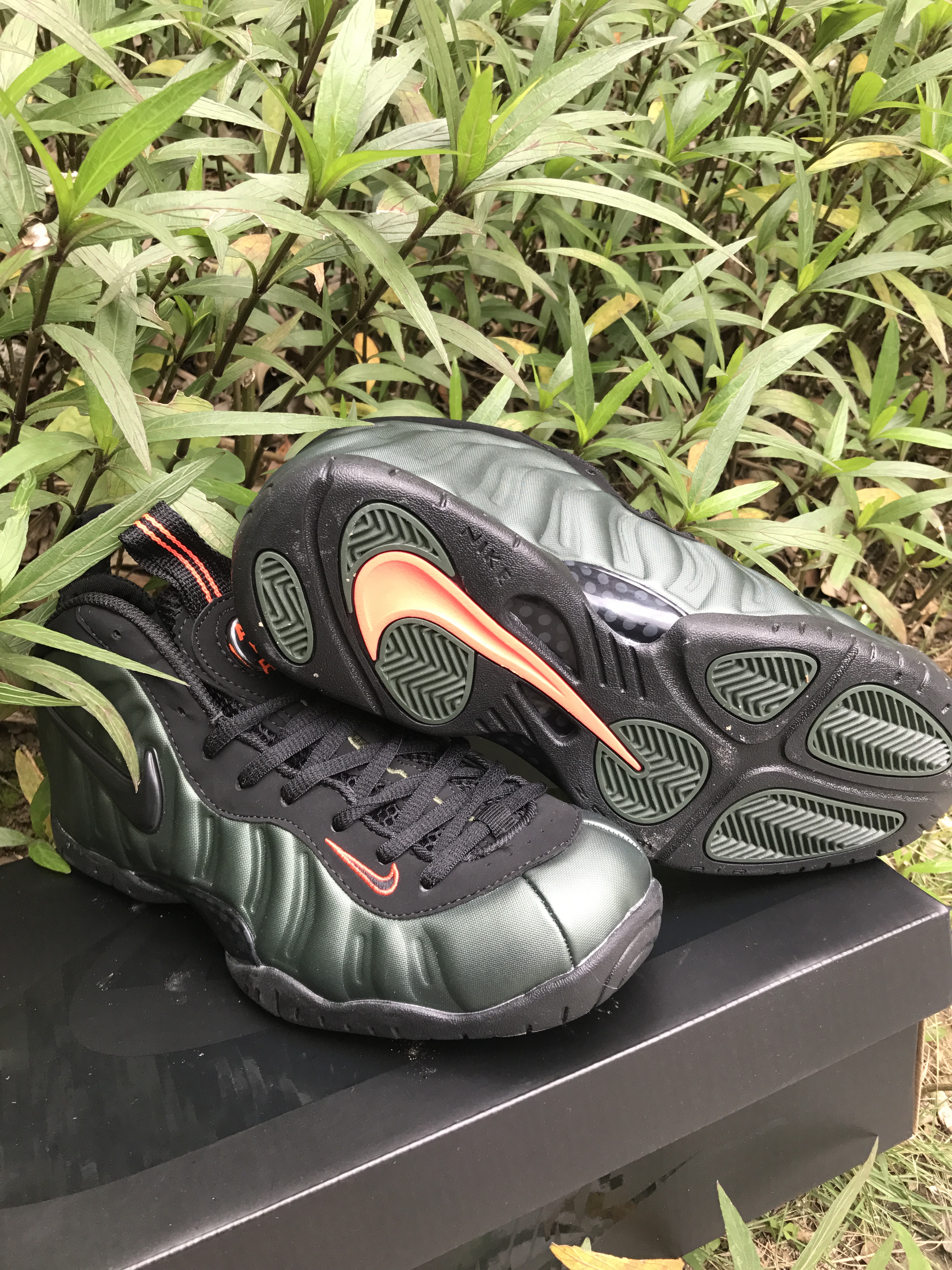 Nike Air Foamposite Pro Army Green Black